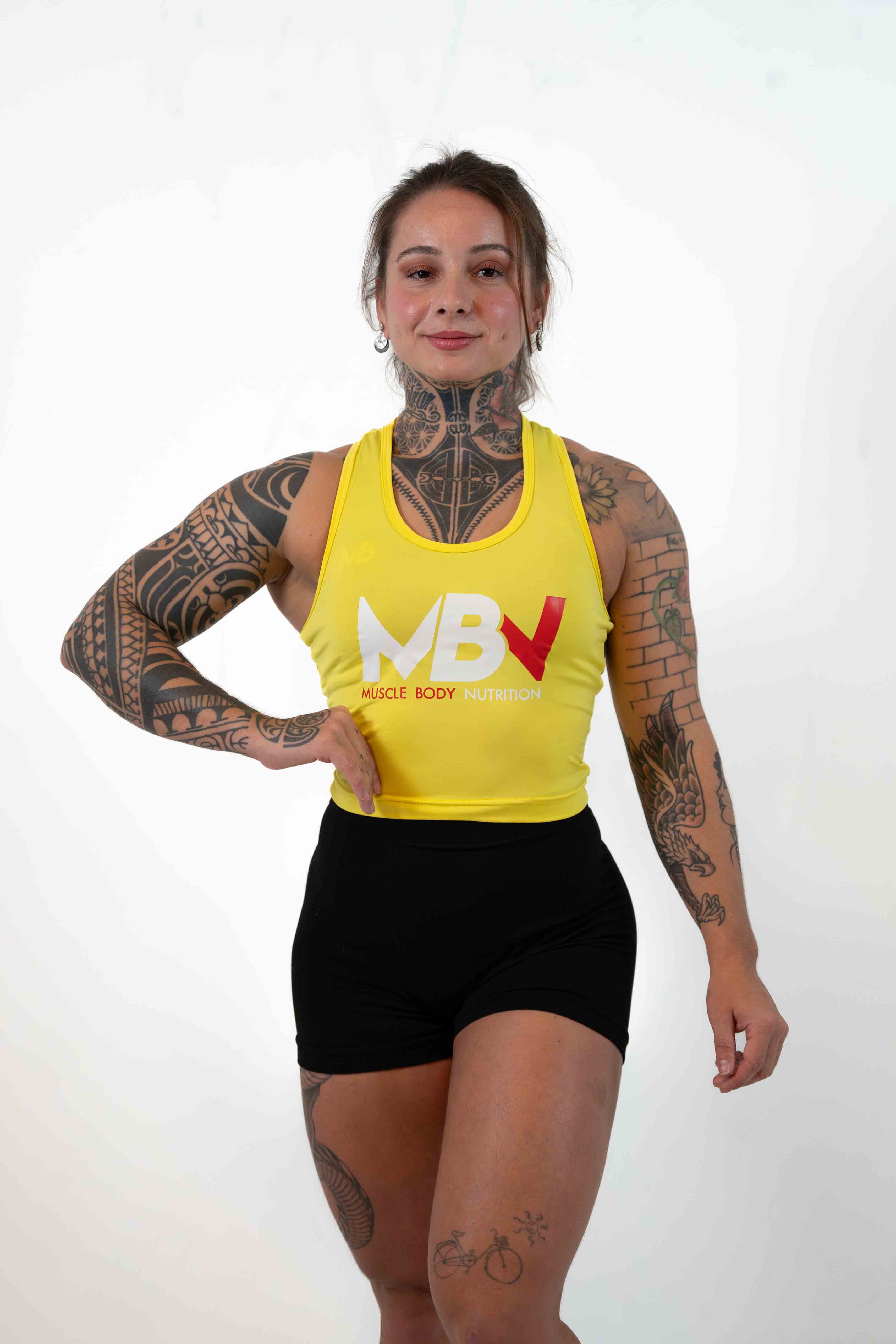 MBN Women's Tank Top - Geel